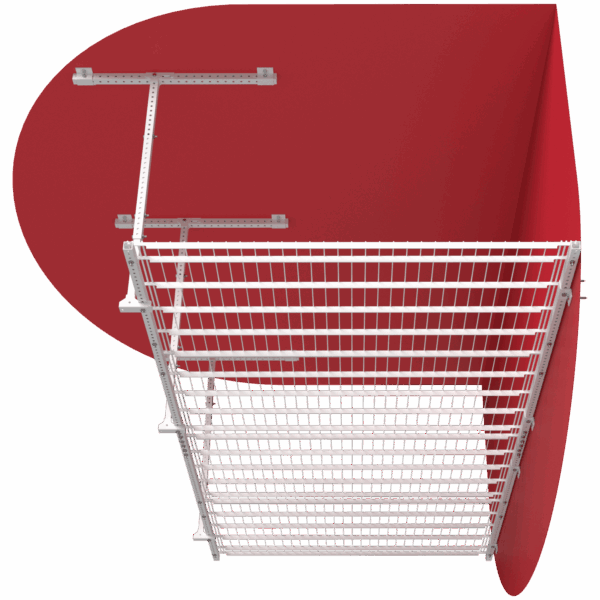 Universal Storage System Standard Series 1000 Ceiling Storage 03