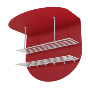 Universal-Storage-System-Standard-Series-2×8-ceiling-wall-mount-and-shelves