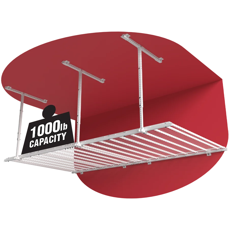 1000lb Capacity Ceiling Storage System