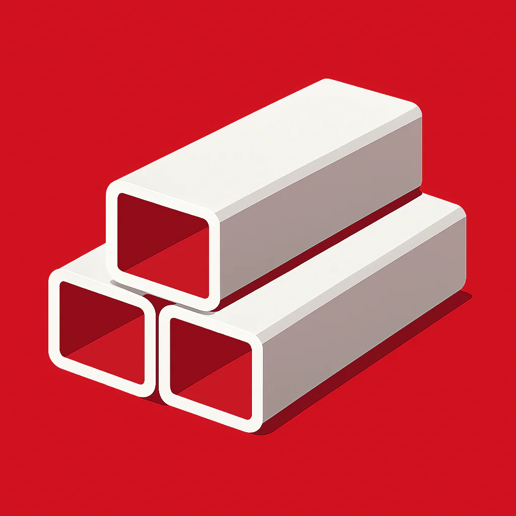 universal storage system icon square steel tubes